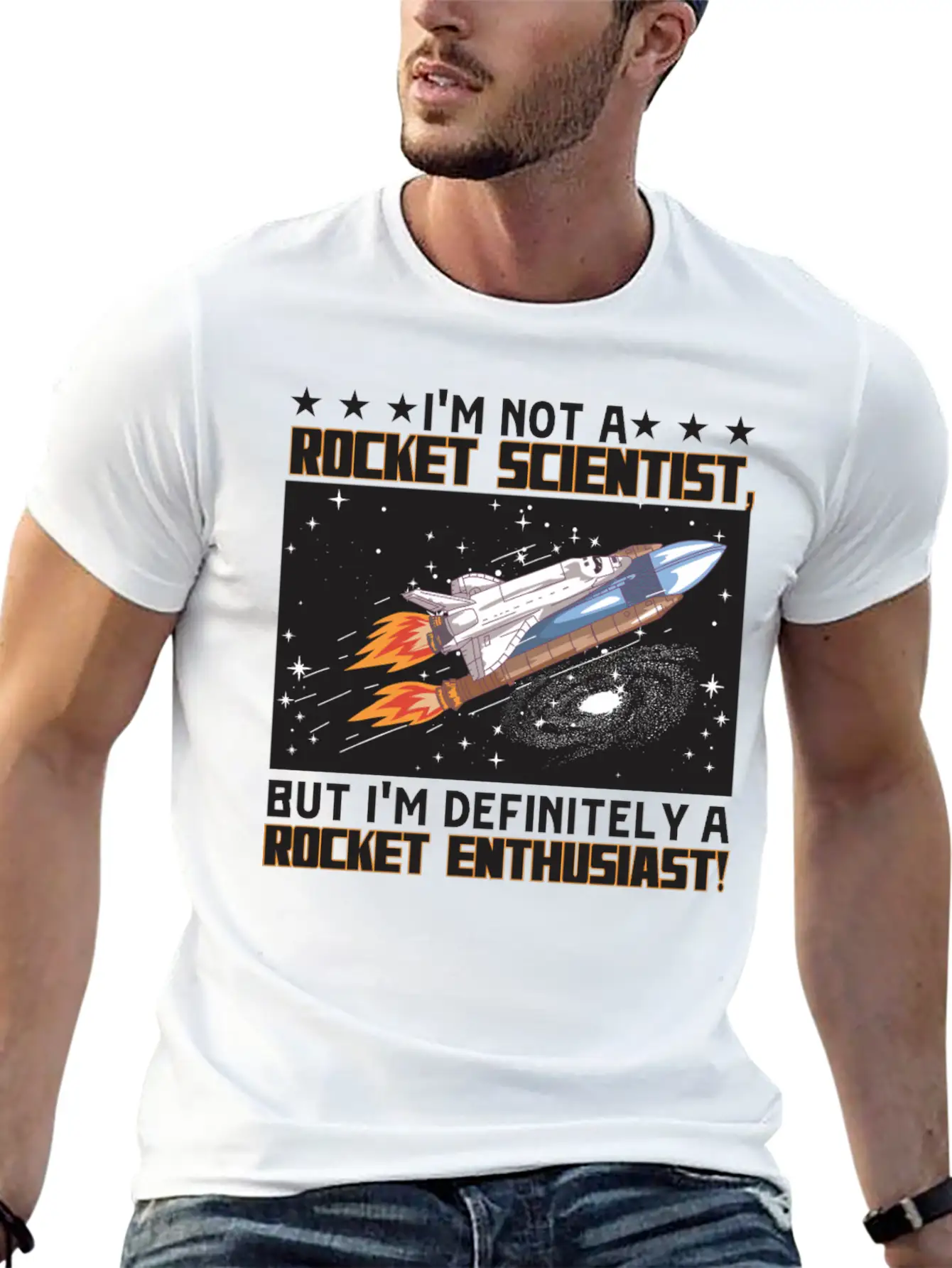 Rocket Scientist Stylish Everyday T-Shirt – Unisex Basic Cotton Tee