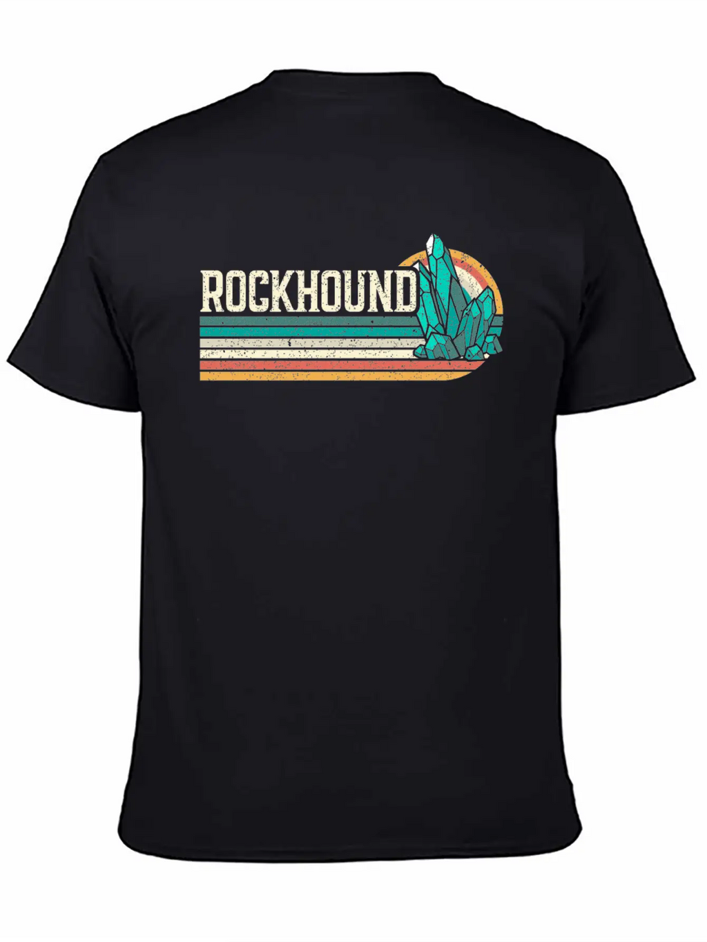 Rockhound Geology Rockhounding Stone Rock Hunting Breathable Soft Cotton T-Shirt – Timeless Casual Look