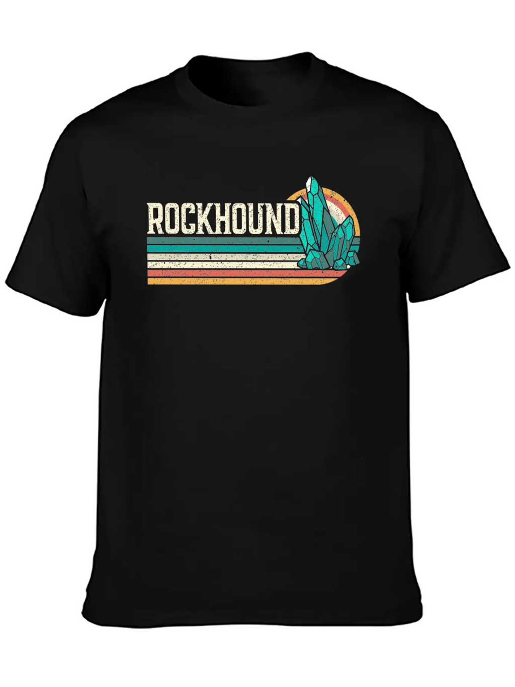 Rockhound Geology Rockhounding Stone Rock Hunting Breathable Soft Cotton T-Shirt – Timeless Casual Look