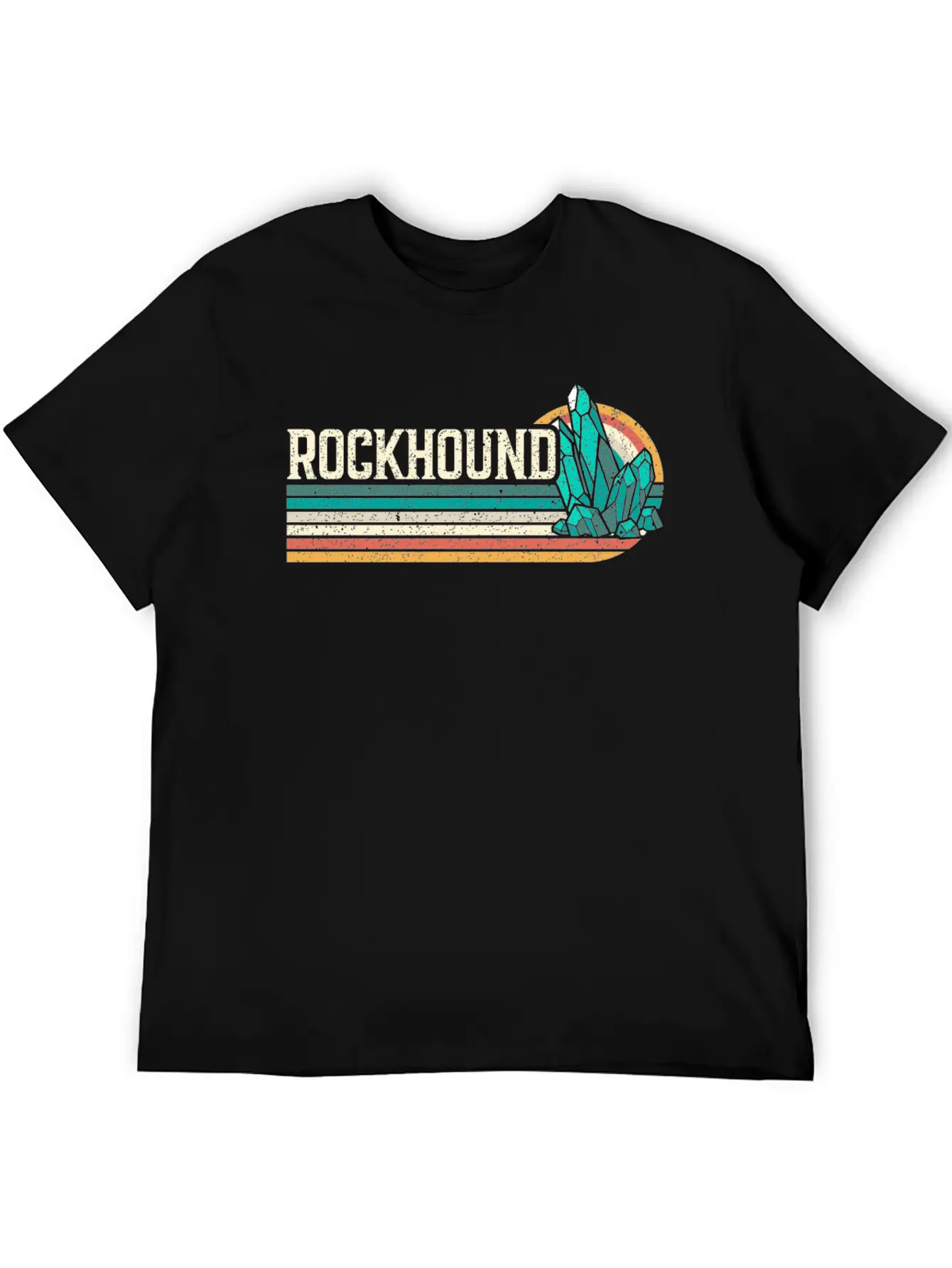 Rockhound Geology Rockhounding Stone Rock Hunting Breathable Soft Cotton T-Shirt – Timeless Casual Look