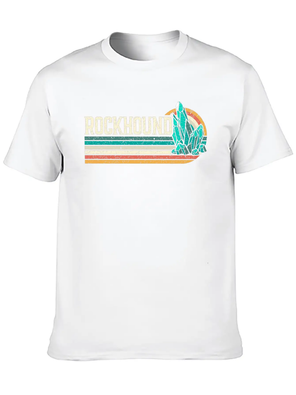 Rockhound Geology Rockhounding Stone Rock Hunting Breathable Soft Cotton T-Shirt – Timeless Casual Look
