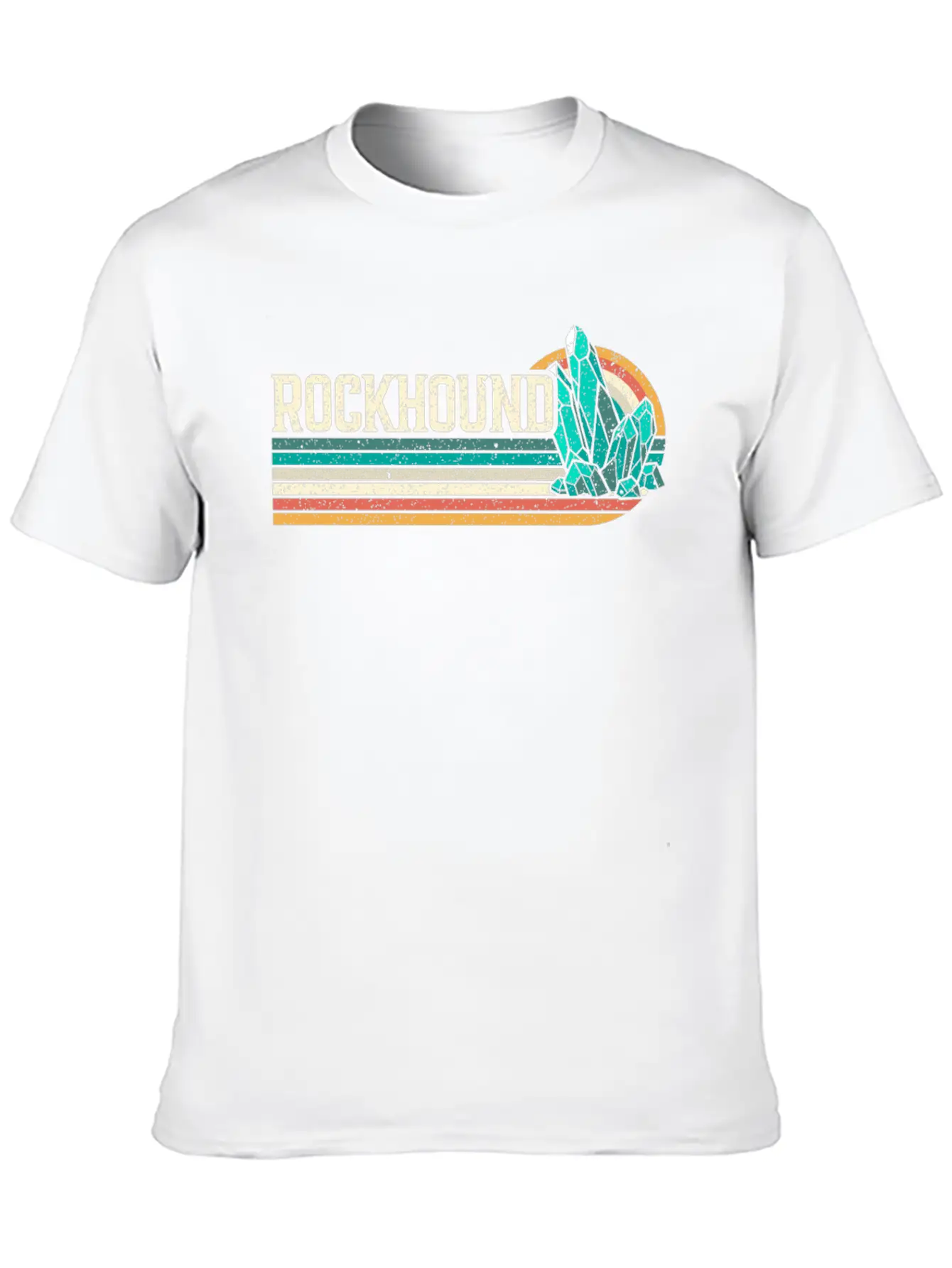 Rockhound Geology Rockhounding Stone Rock Hunting Breathable Soft Cotton T-Shirt – Timeless Casual Look