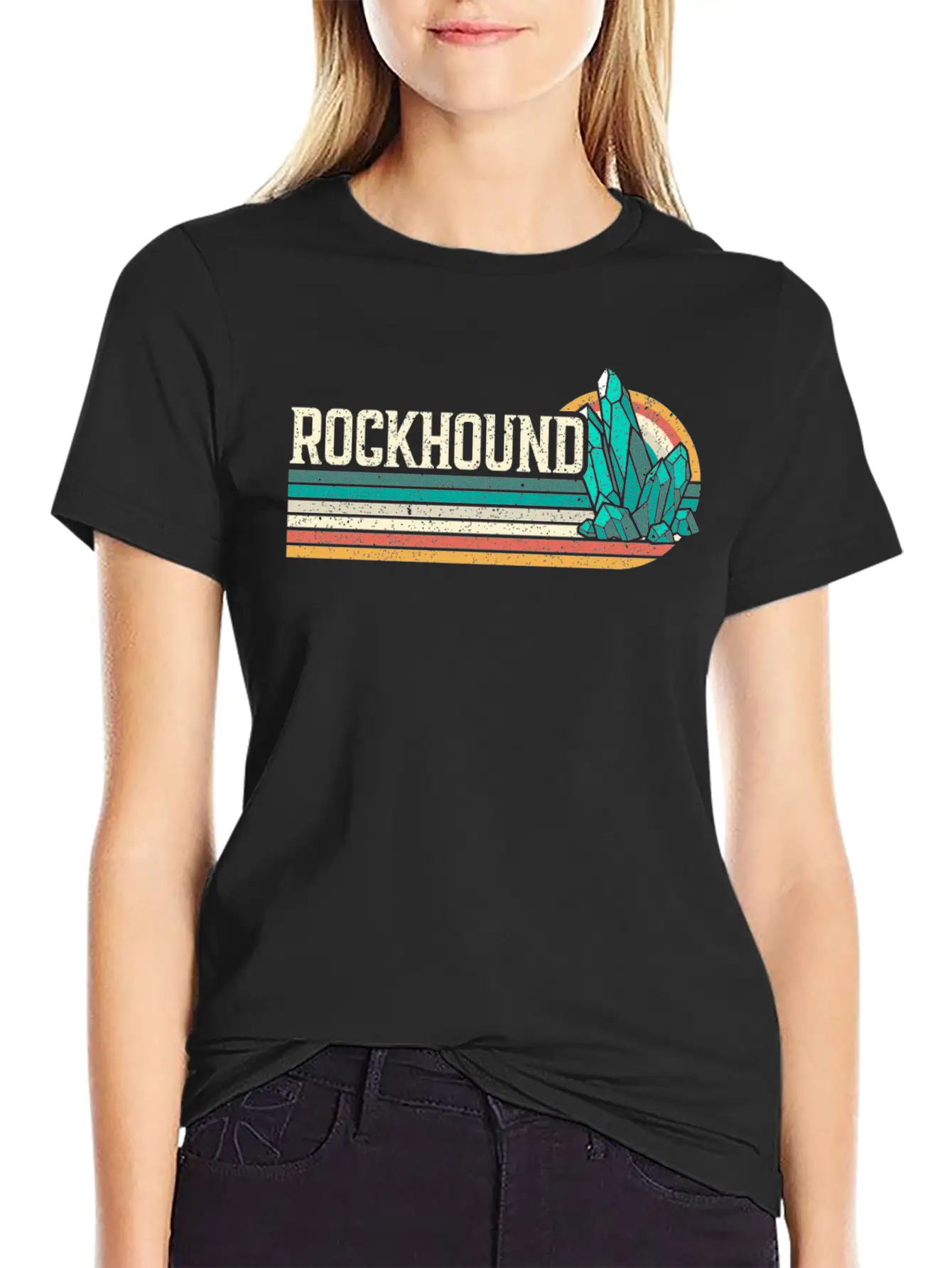 Rockhound Geology Rockhounding Stone Rock Hunting Breathable Soft Cotton T-Shirt – Timeless Casual Look