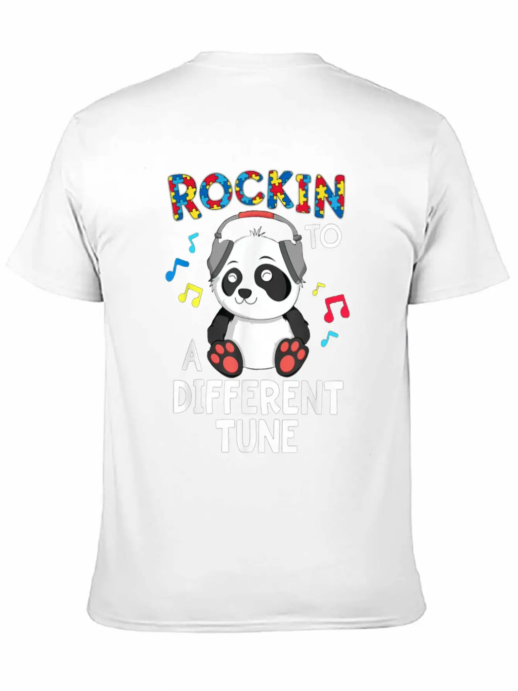 Rockin To A Different Tune Unisex Casual T-Shirt – Clean Design For Daily Comfort