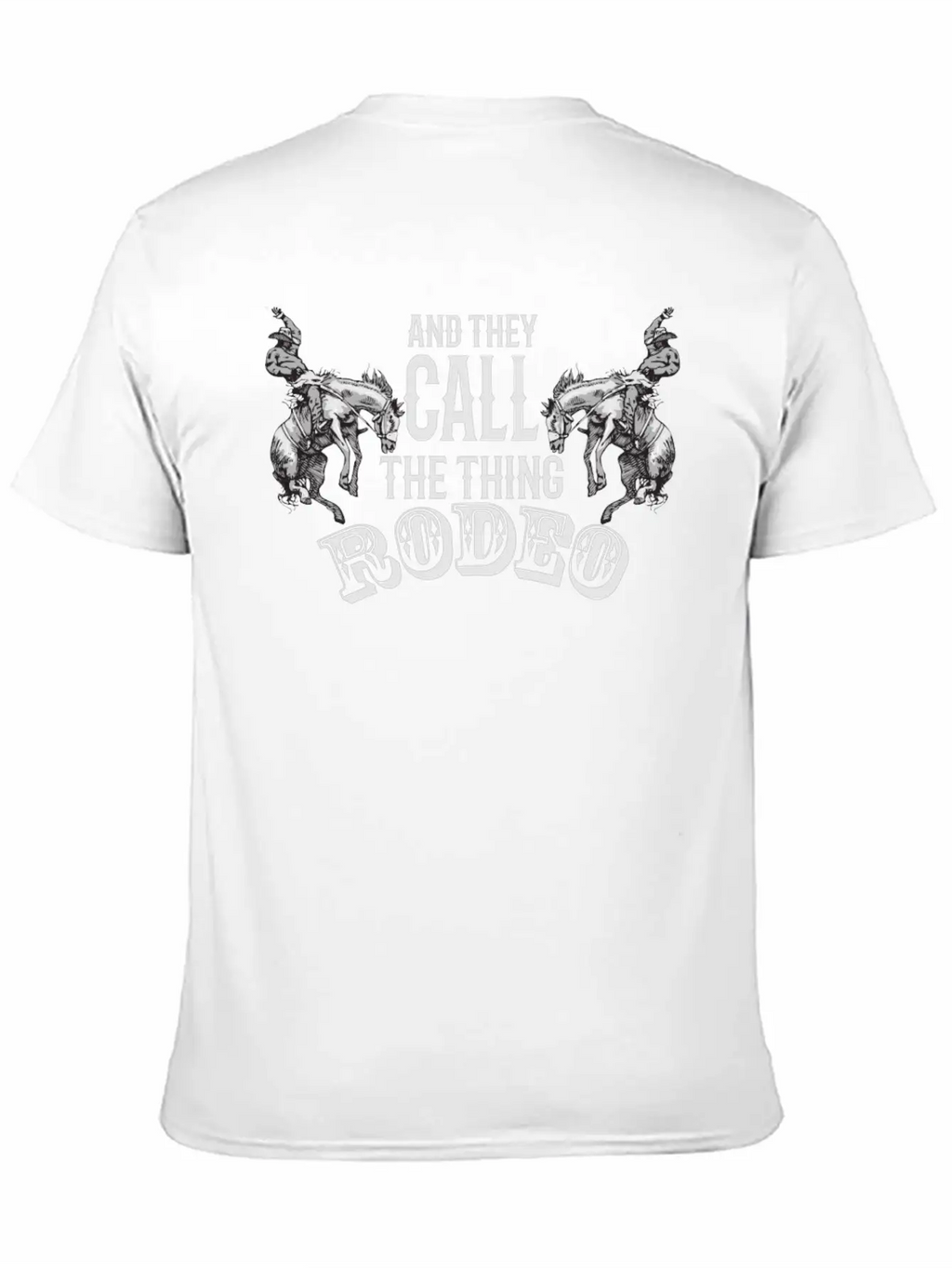 Rodeo, Embellishments, Country, Cowboys Unisex Short Sleeve Soft Cotton T-Shirt – Casual Everyday Wear