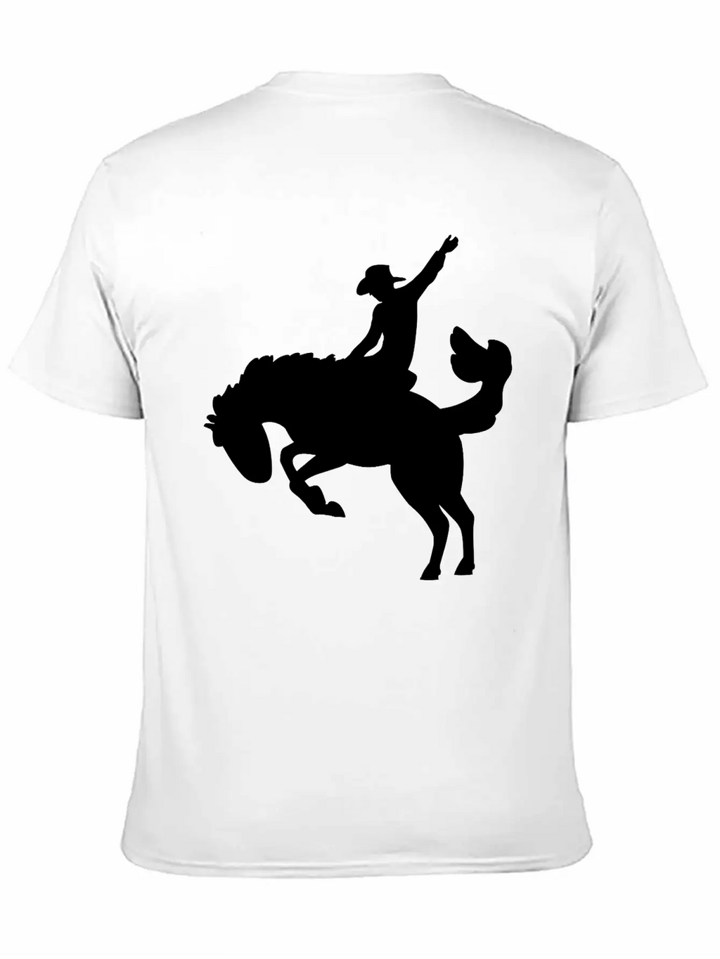 Rodeo Rider Unisex Short Sleeve Soft Cotton T-Shirt – Casual Everyday Wear