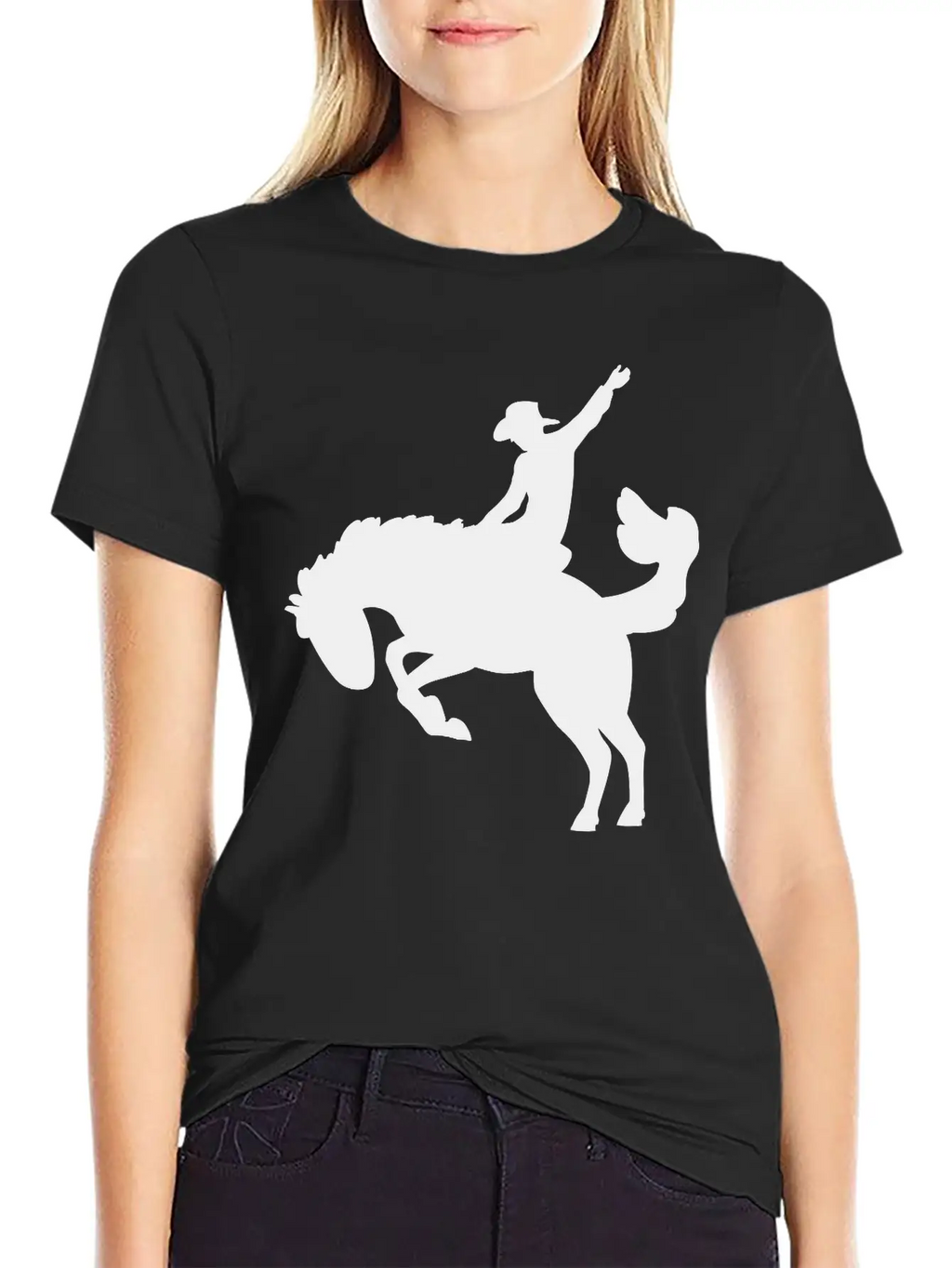 Rodeo Rider Unisex Short Sleeve Soft Cotton T-Shirt – Casual Everyday Wear