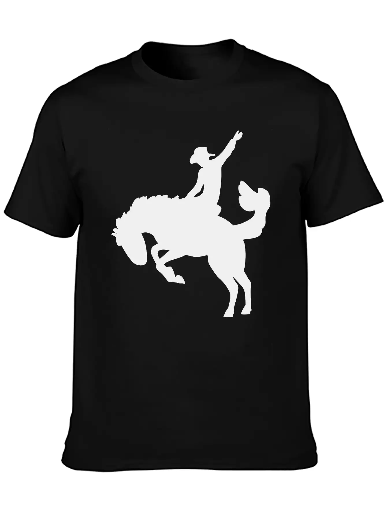 Rodeo Rider Unisex Short Sleeve Soft Cotton T-Shirt – Casual Everyday Wear