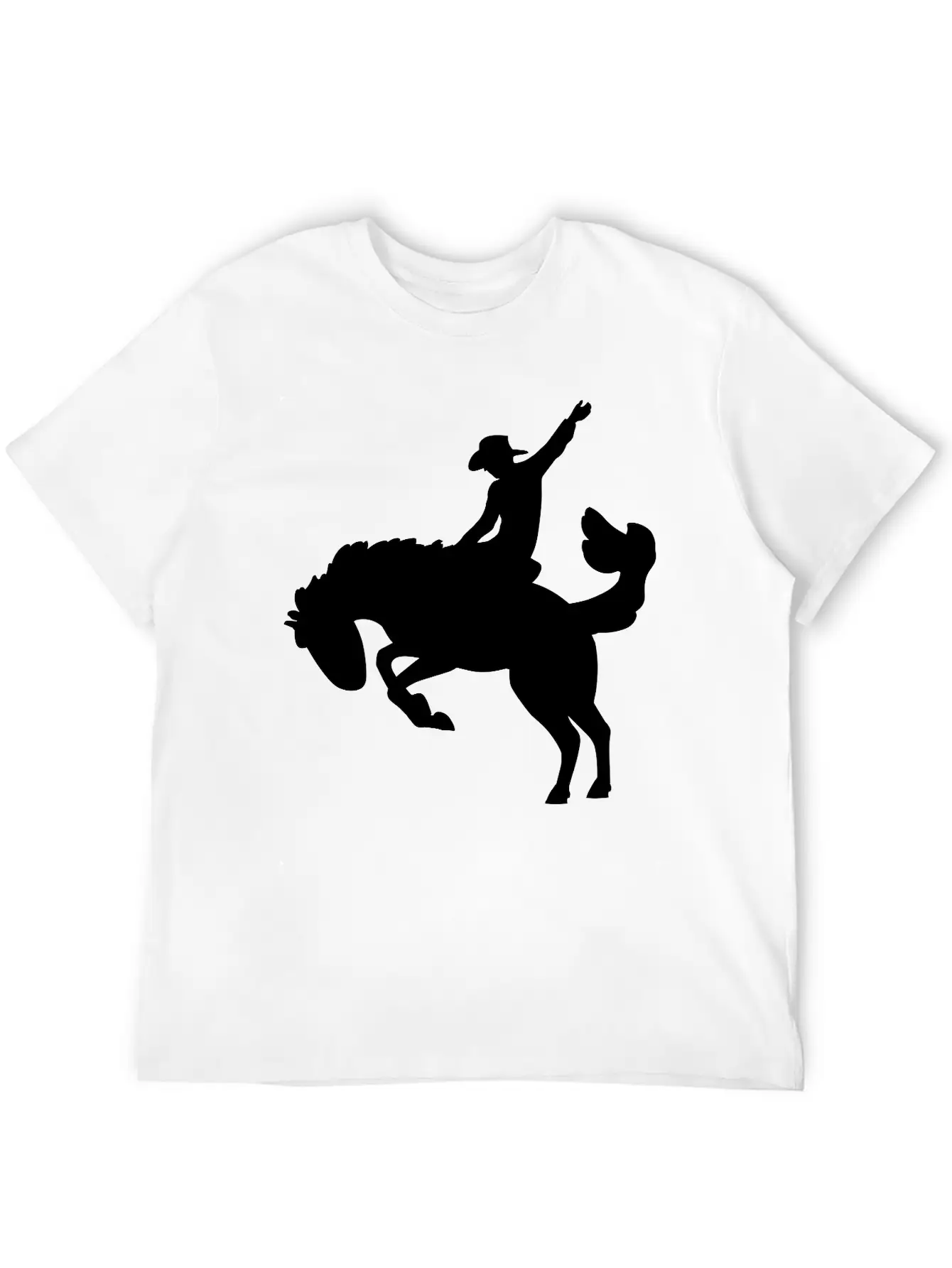 Rodeo Rider Unisex Short Sleeve Soft Cotton T-Shirt – Casual Everyday Wear