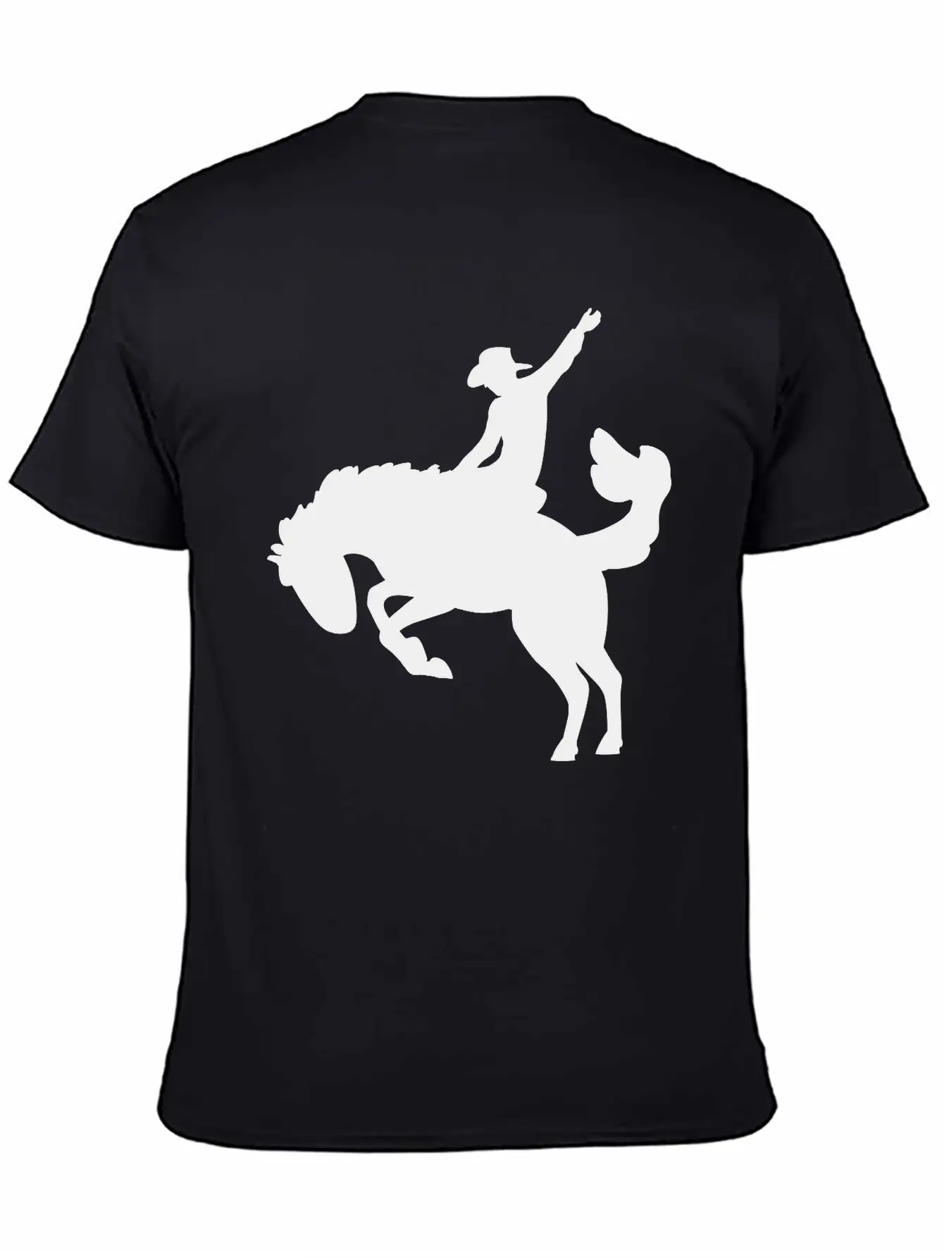 Rodeo Rider Unisex Short Sleeve Soft Cotton T-Shirt – Casual Everyday Wear