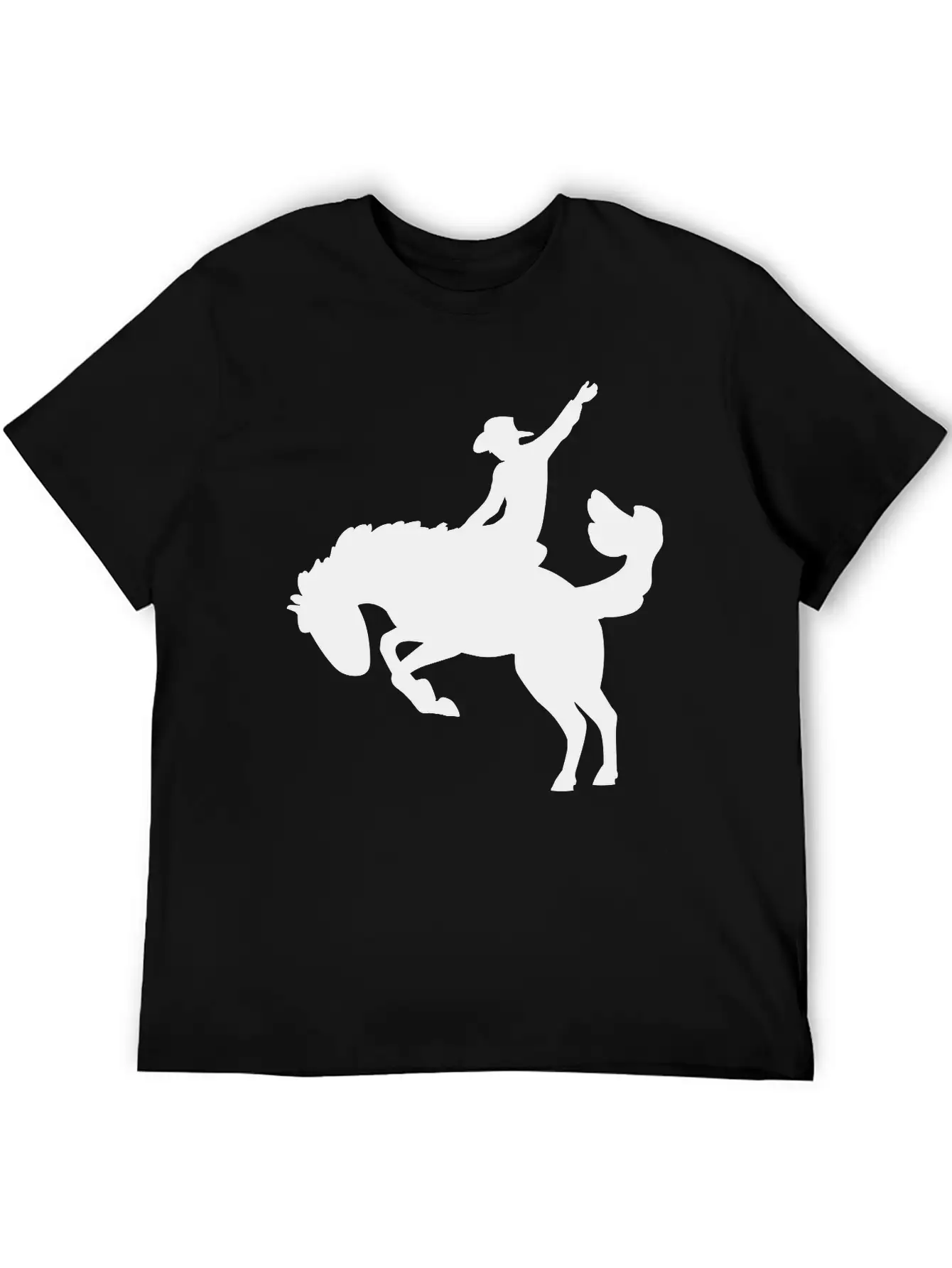 Rodeo Rider Unisex Short Sleeve Soft Cotton T-Shirt – Casual Everyday Wear