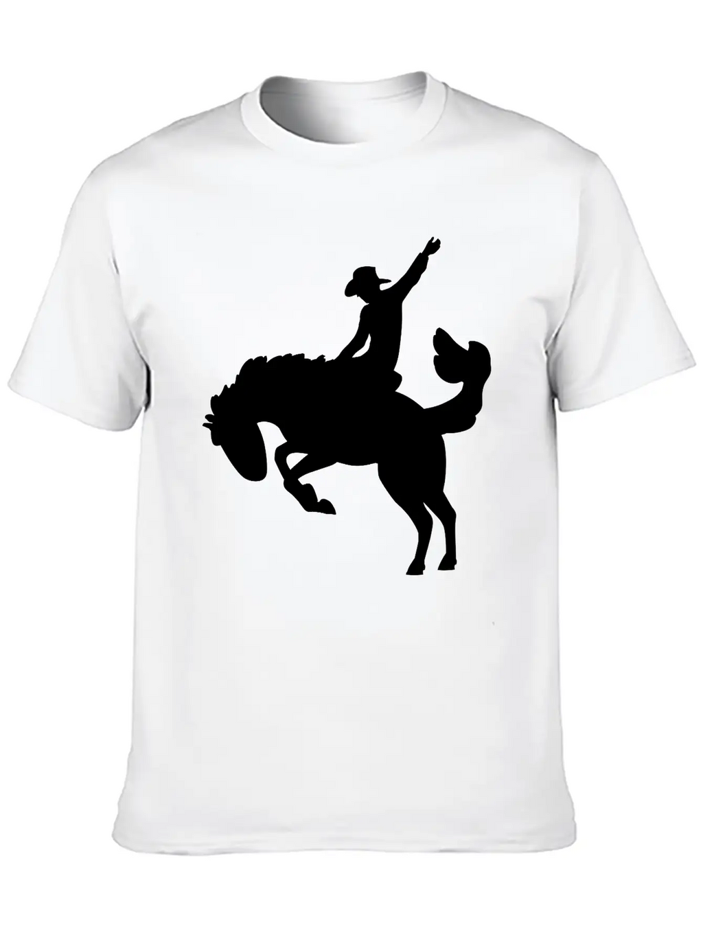 Rodeo Rider Unisex Short Sleeve Soft Cotton T-Shirt – Casual Everyday Wear