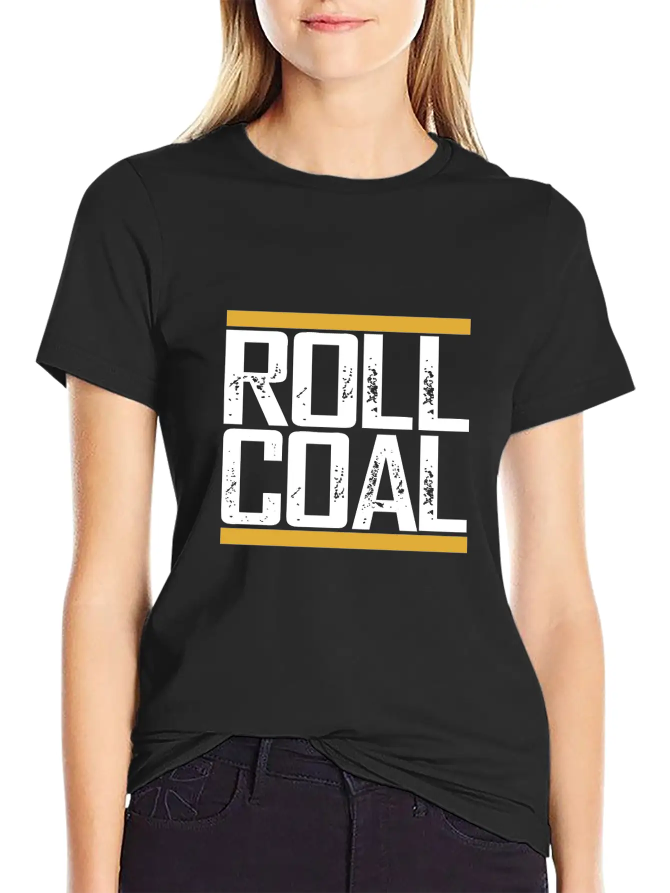 Roll Coal Diesel Truck Rolling Coal Turbo Power Ho Essential Cotton Tee For Daily Outfits – Unisex Style