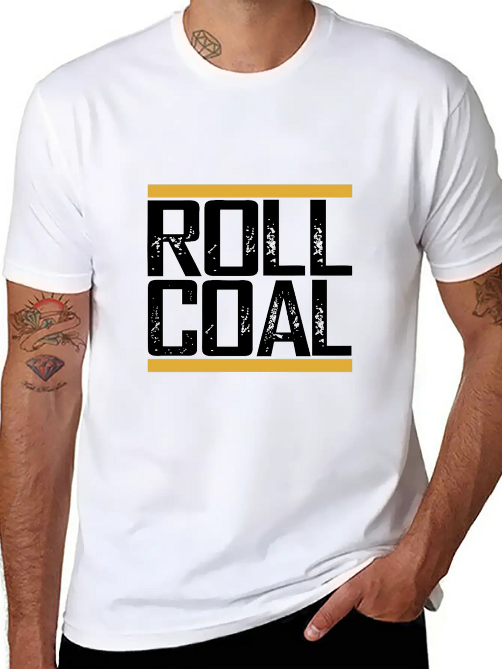 Roll Coal Diesel Truck Rolling Coal Turbo Power Ho Essential Cotton Tee For Daily Outfits – Unisex Style