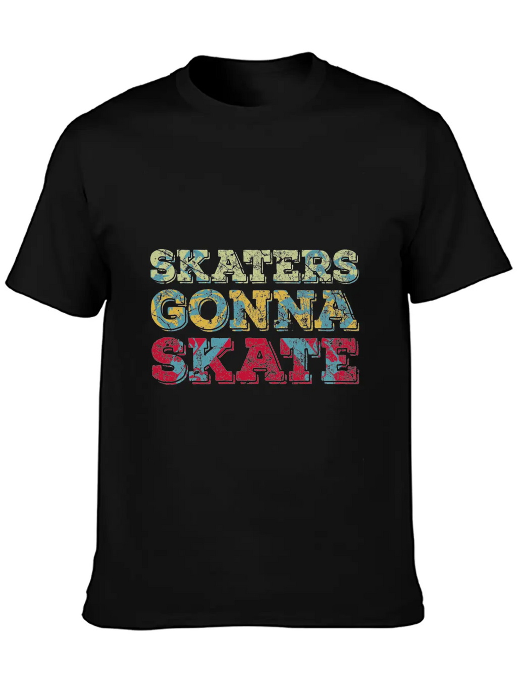 Roller Skater Retro Roller Skater Unisex Casual T-Shirt – Clean Design For Daily Comfort