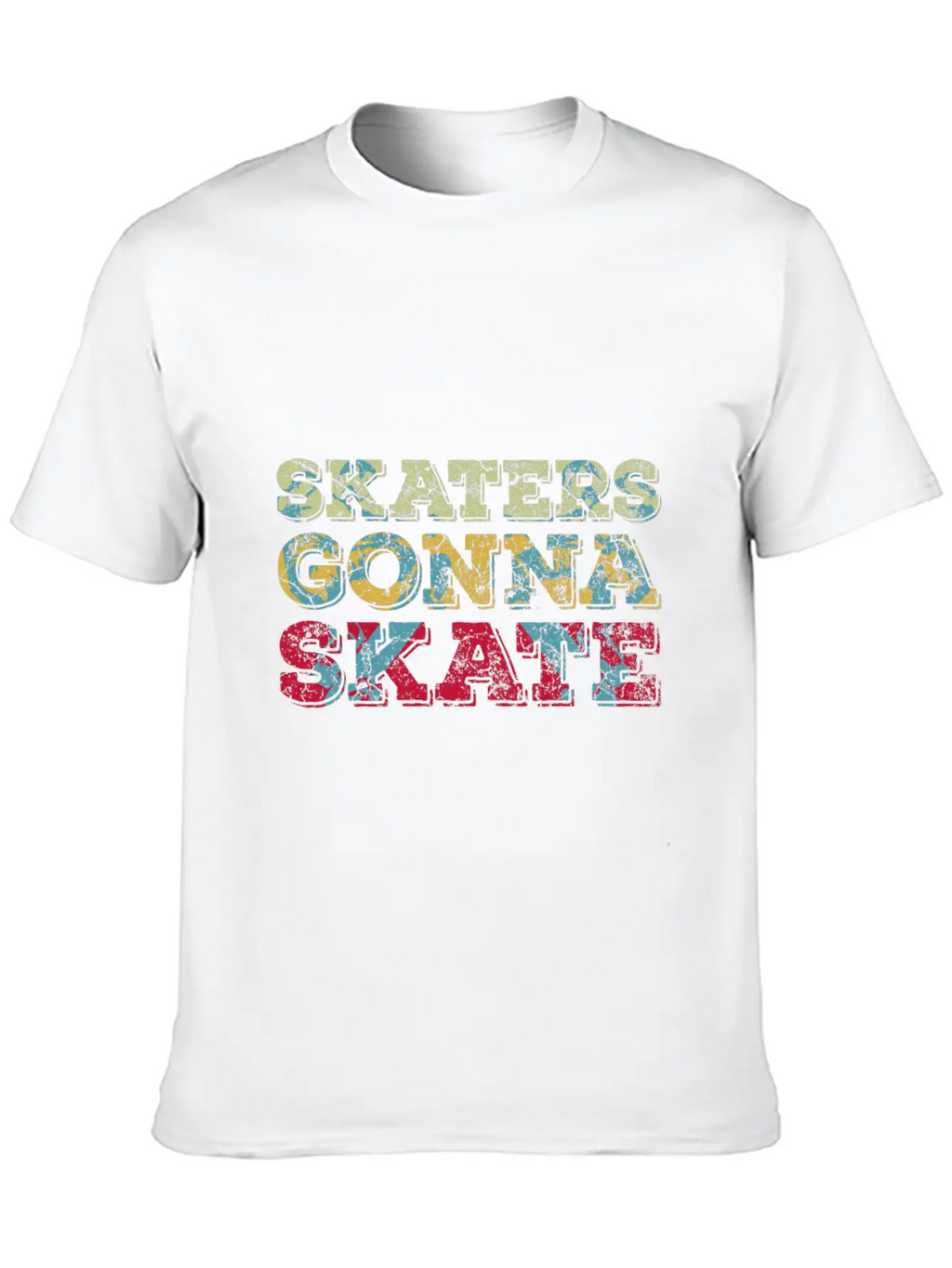 Roller Skater Retro Roller Skater Unisex Casual T-Shirt – Clean Design For Daily Comfort