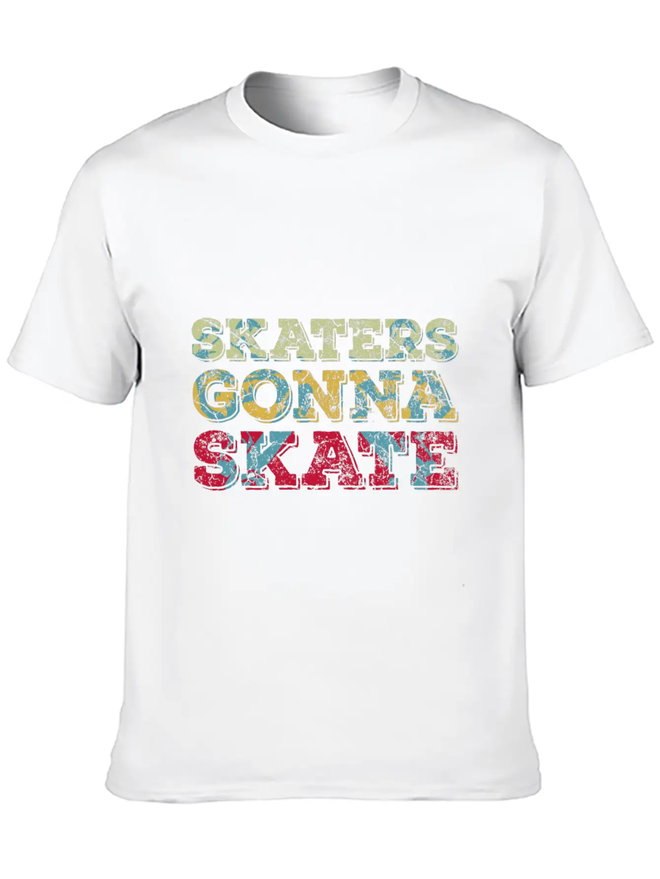 Roller Skater Retro Roller Skater Unisex Casual T-Shirt – Clean Design For Daily Comfort