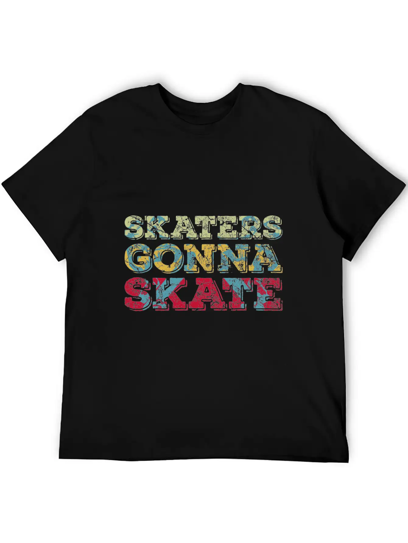 Roller Skater Retro Roller Skater Unisex Casual T-Shirt – Clean Design For Daily Comfort