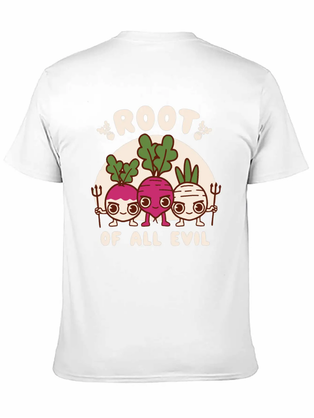 Root Of All Evil Unisex Casual T-Shirt – Clean Design For Daily Comfort