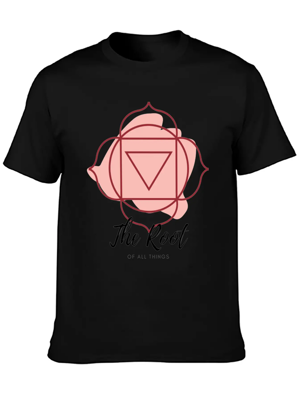Root Of All Things Casual Graphic T-Shirt – Simple And Comfortable Daily Wear