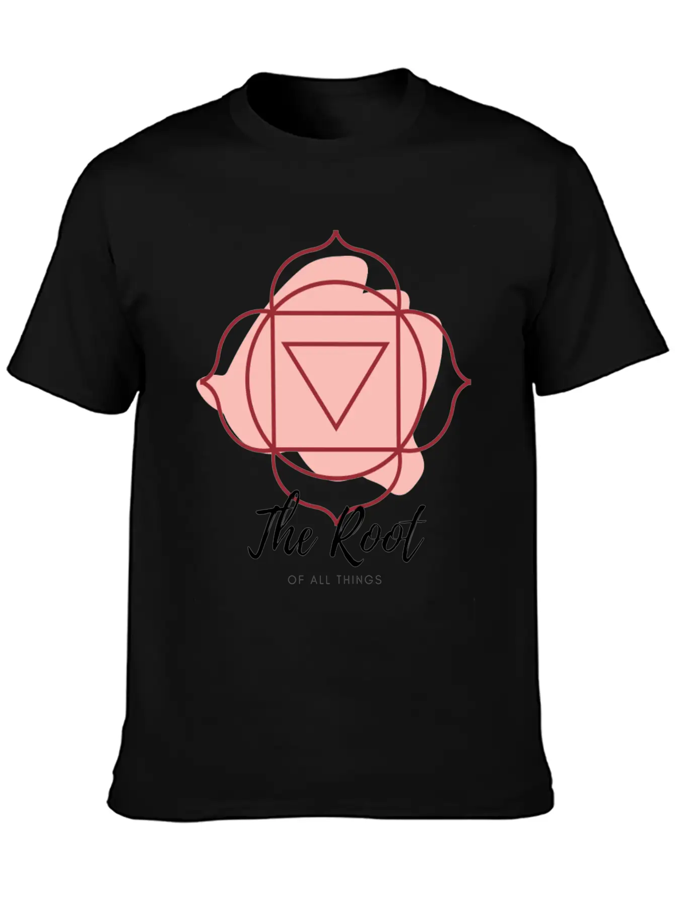Root Of All Things Casual Graphic T-Shirt – Simple And Comfortable Daily Wear