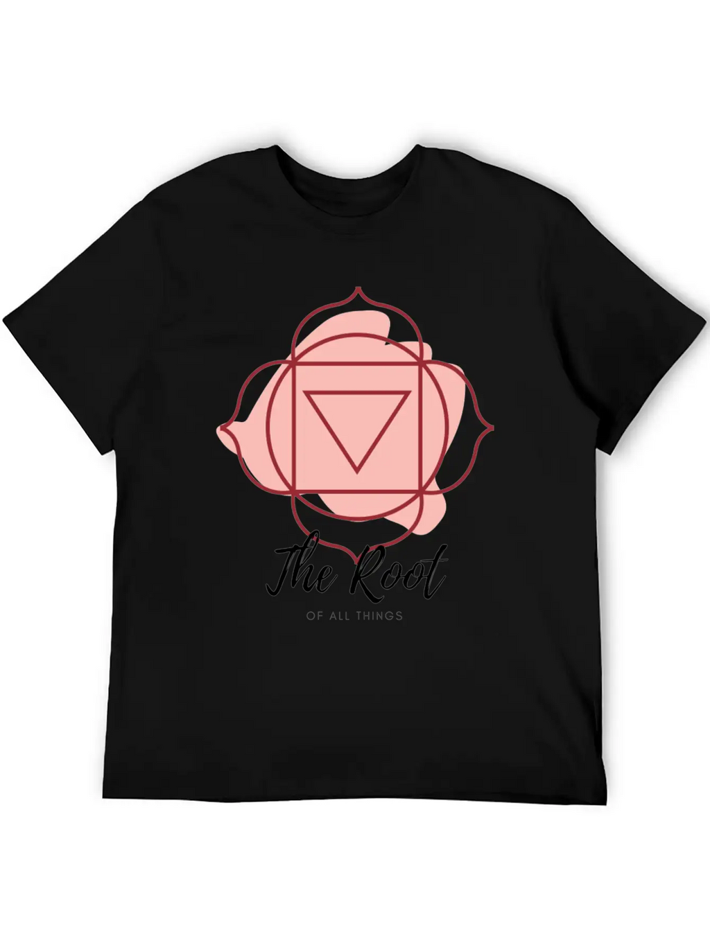 Root Of All Things Casual Graphic T-Shirt – Simple And Comfortable Daily Wear