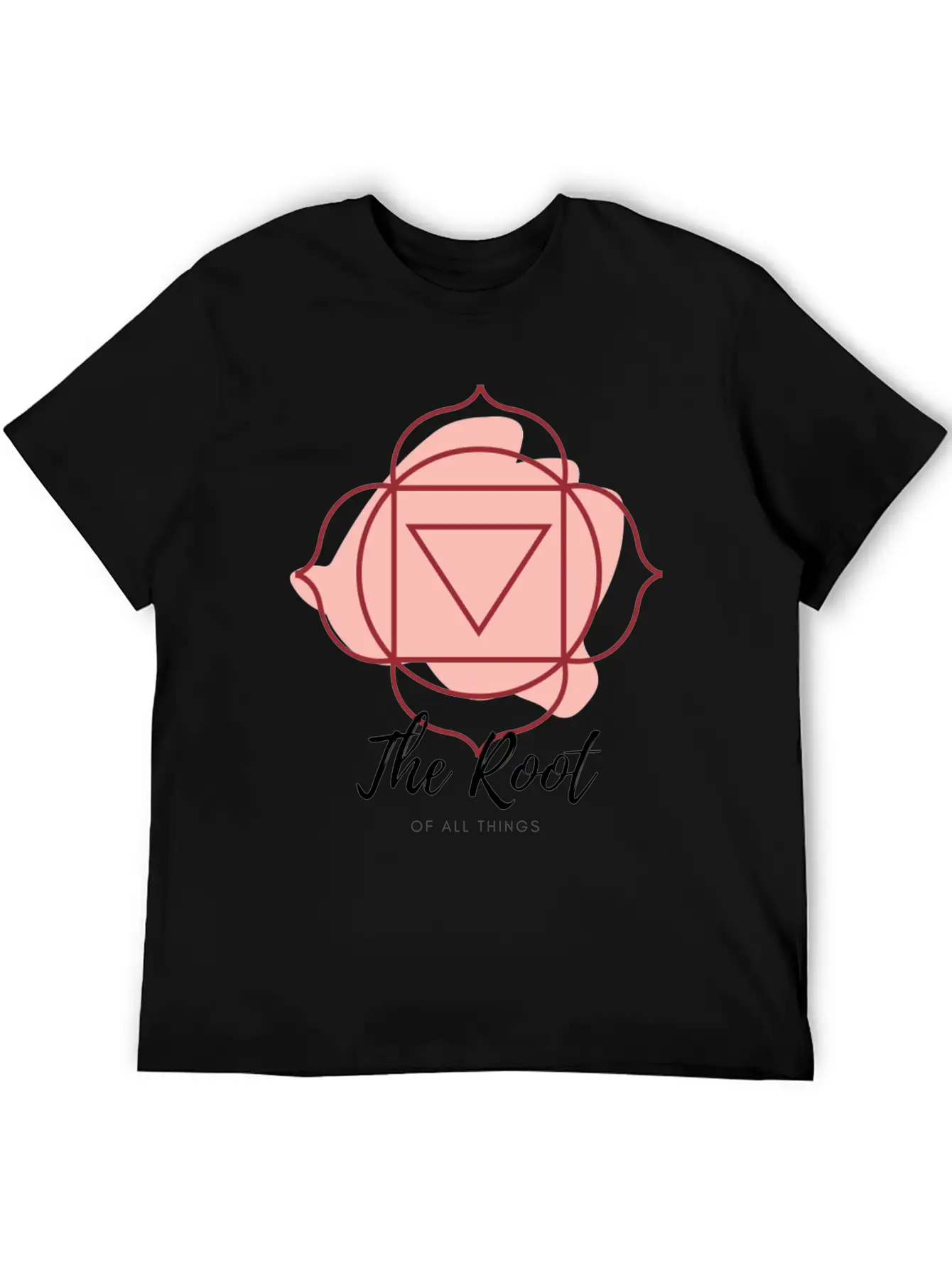 Root Of All Things Casual Graphic T-Shirt – Simple And Comfortable Daily Wear