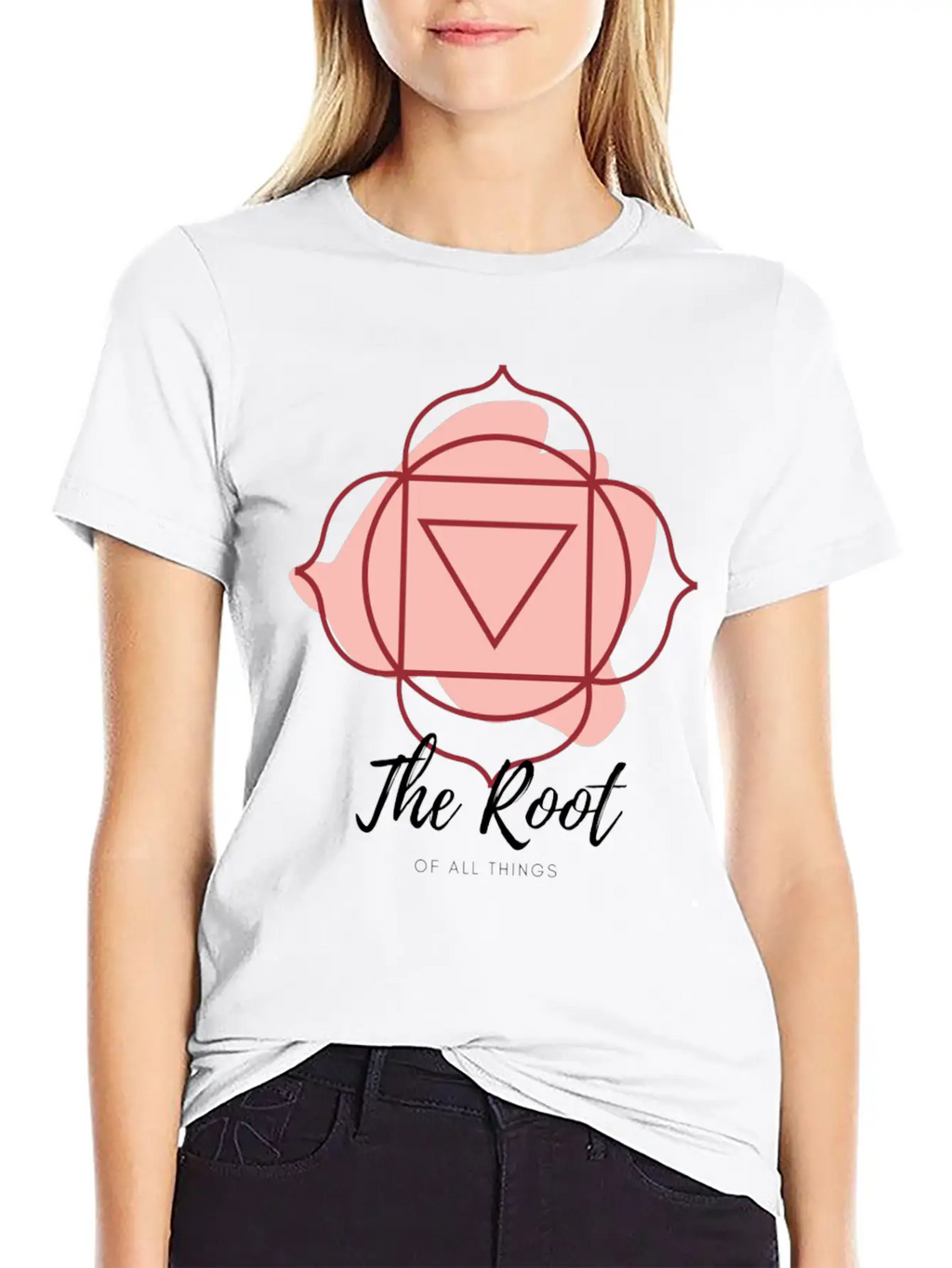 Root Of All Things Casual Graphic T-Shirt – Simple And Comfortable Daily Wear