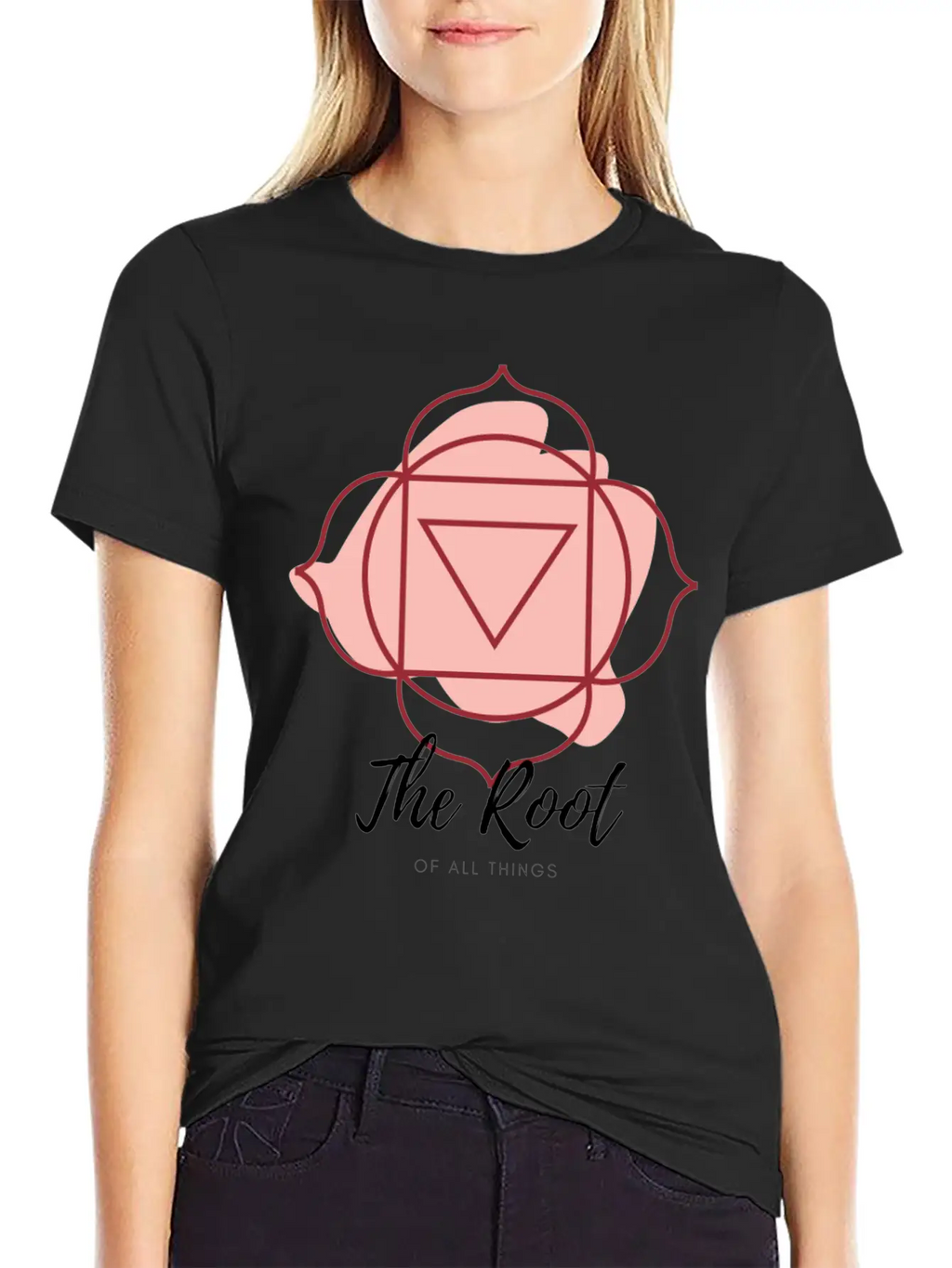 Root Of All Things Casual Graphic T-Shirt – Simple And Comfortable Daily Wear
