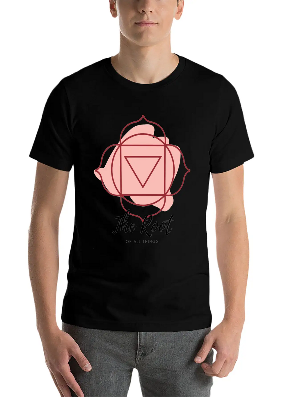 Root Of All Things Casual Graphic T-Shirt – Simple And Comfortable Daily Wear