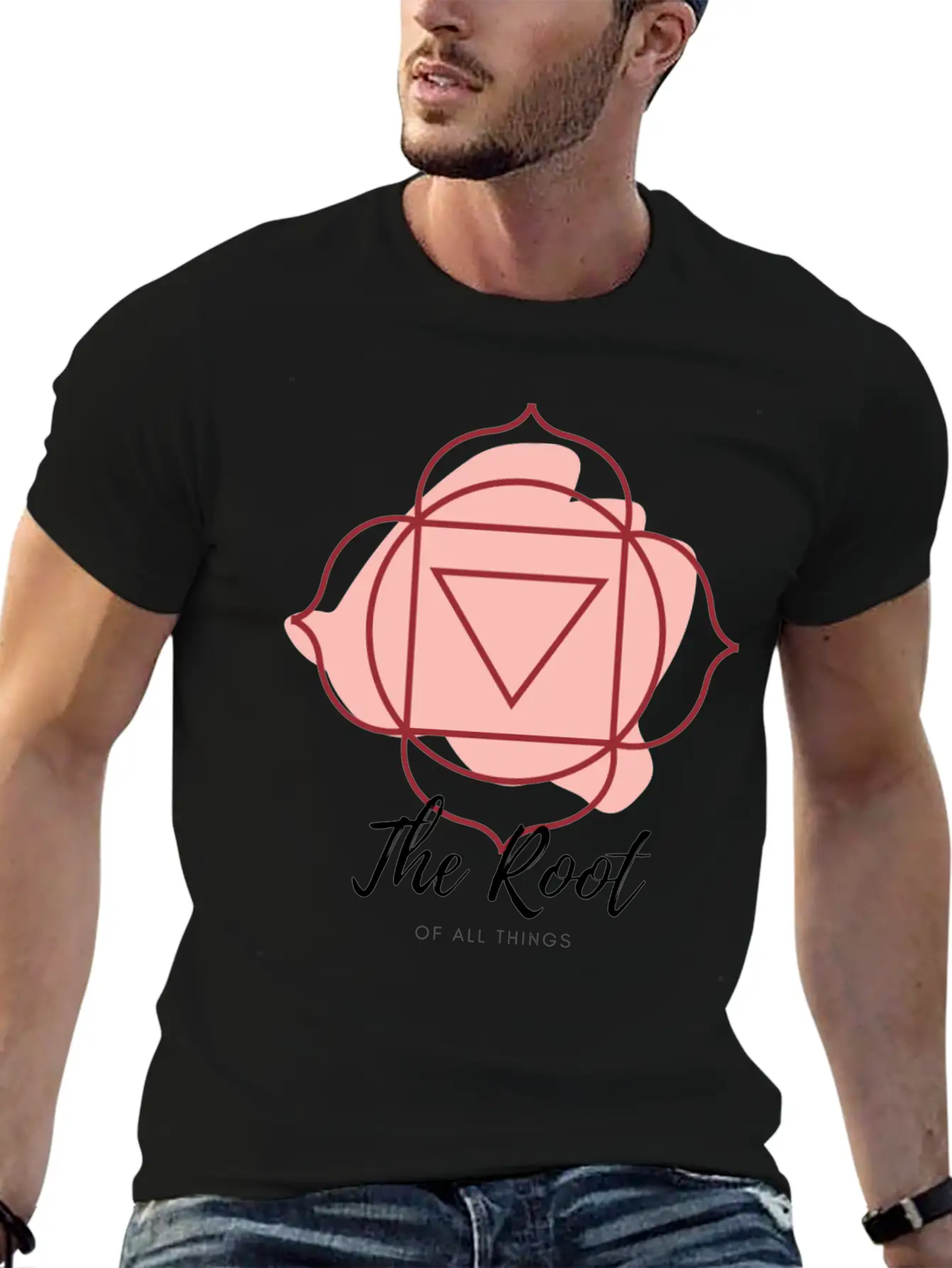 Root Of All Things Casual Graphic T-Shirt – Simple And Comfortable Daily Wear