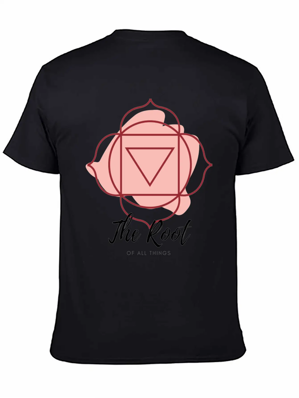 Root Of All Things Casual Graphic T-Shirt – Simple And Comfortable Daily Wear