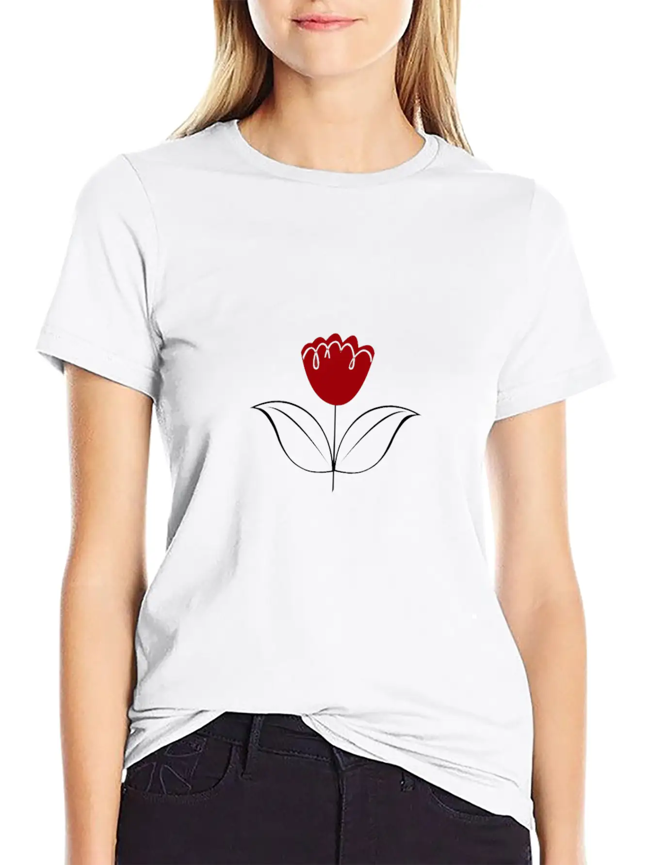 Rose Blume Garten Natur Essential Cotton Tee For Daily Outfits – Unisex Style