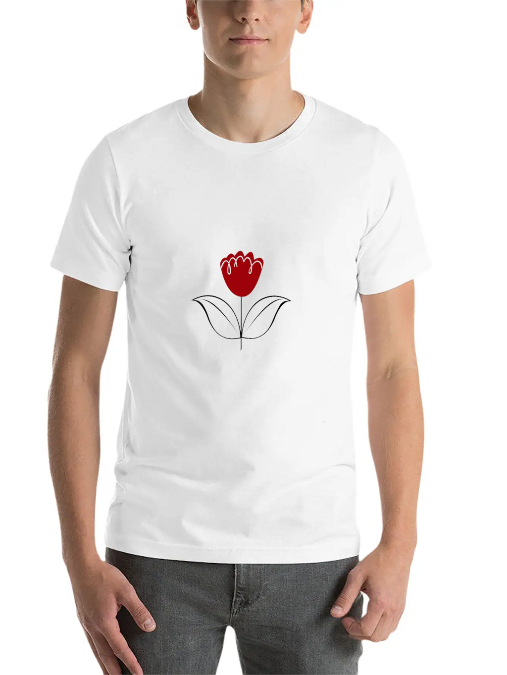 Rose Blume Garten Natur Essential Cotton Tee For Daily Outfits – Unisex Style