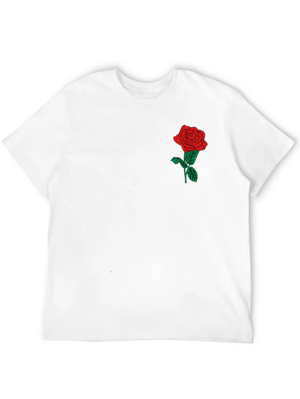 Rose_flowers_rs14 Unisex Short Sleeve Soft Cotton T-Shirt – Casual Everyday Wear