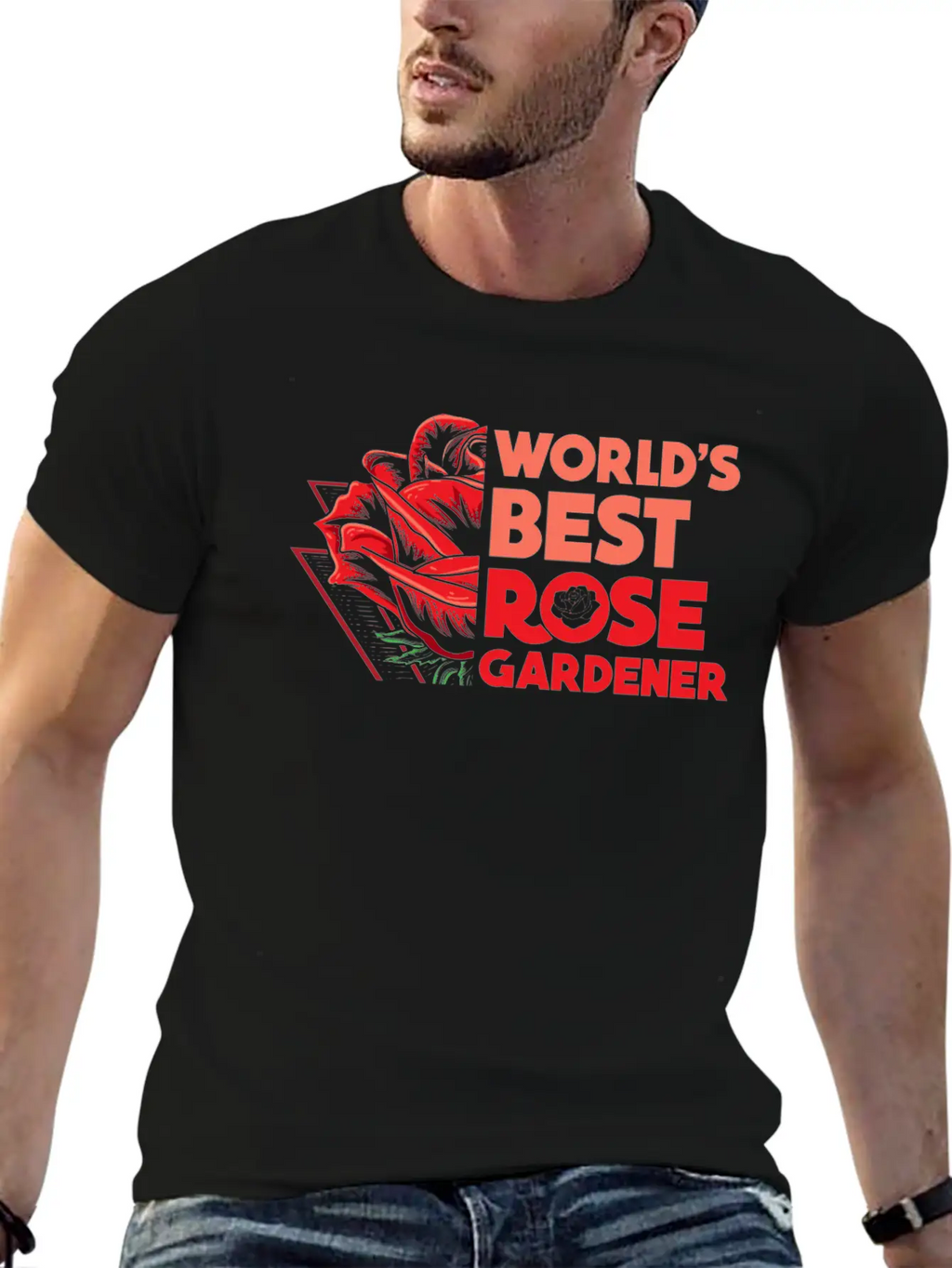 Rose Garden Roses Gardening Unisex Casual T-Shirt – Clean Design For Daily Comfort