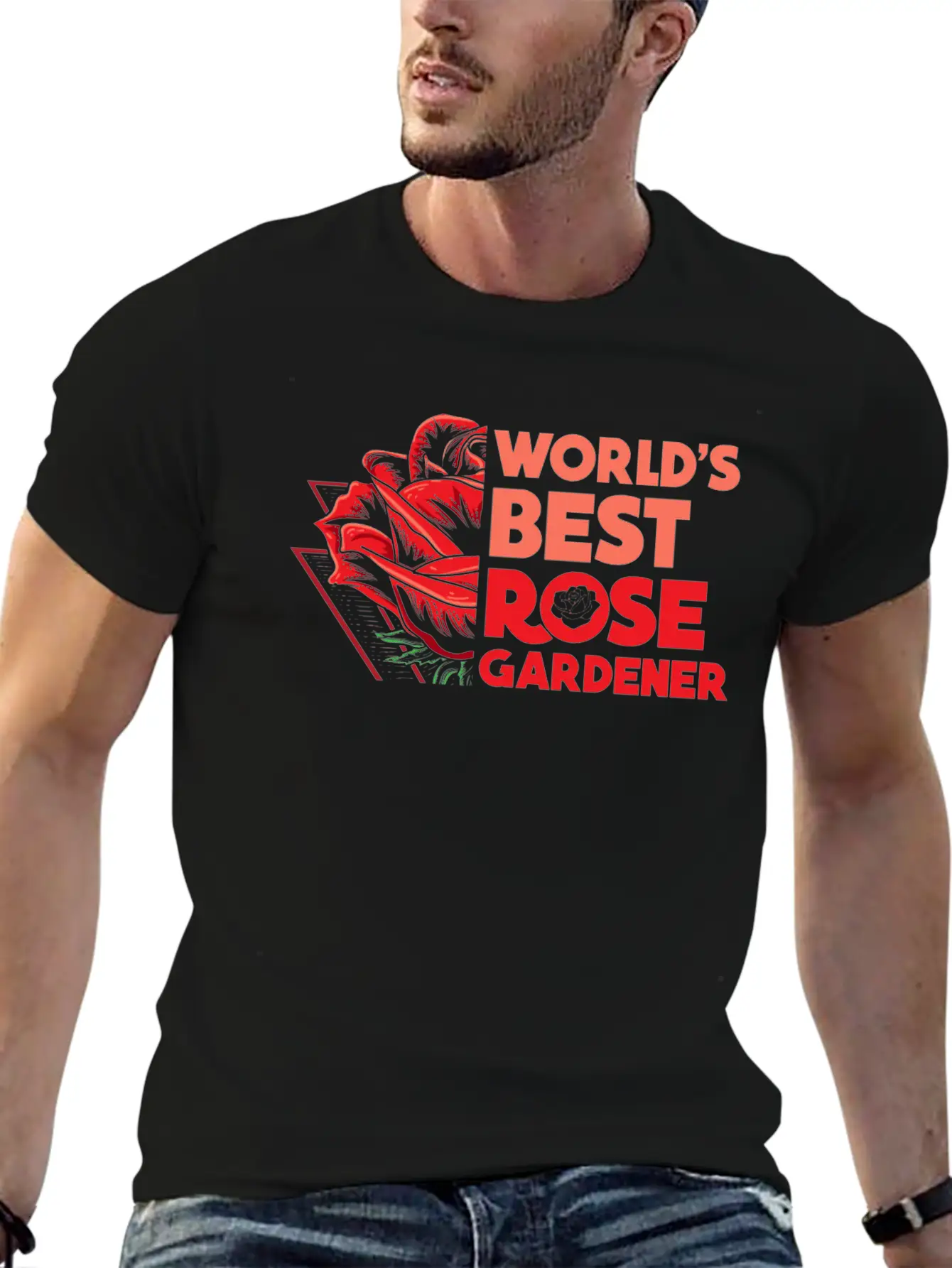 Rose Garden Roses Gardening Unisex Casual T-Shirt – Clean Design For Daily Comfort