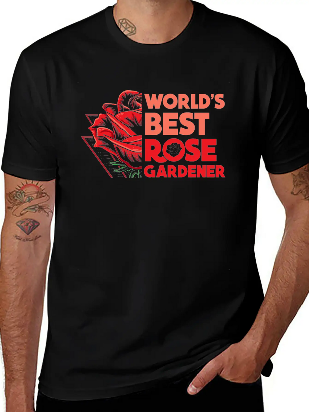 Rose Garden Roses Gardening Unisex Casual T-Shirt – Clean Design For Daily Comfort