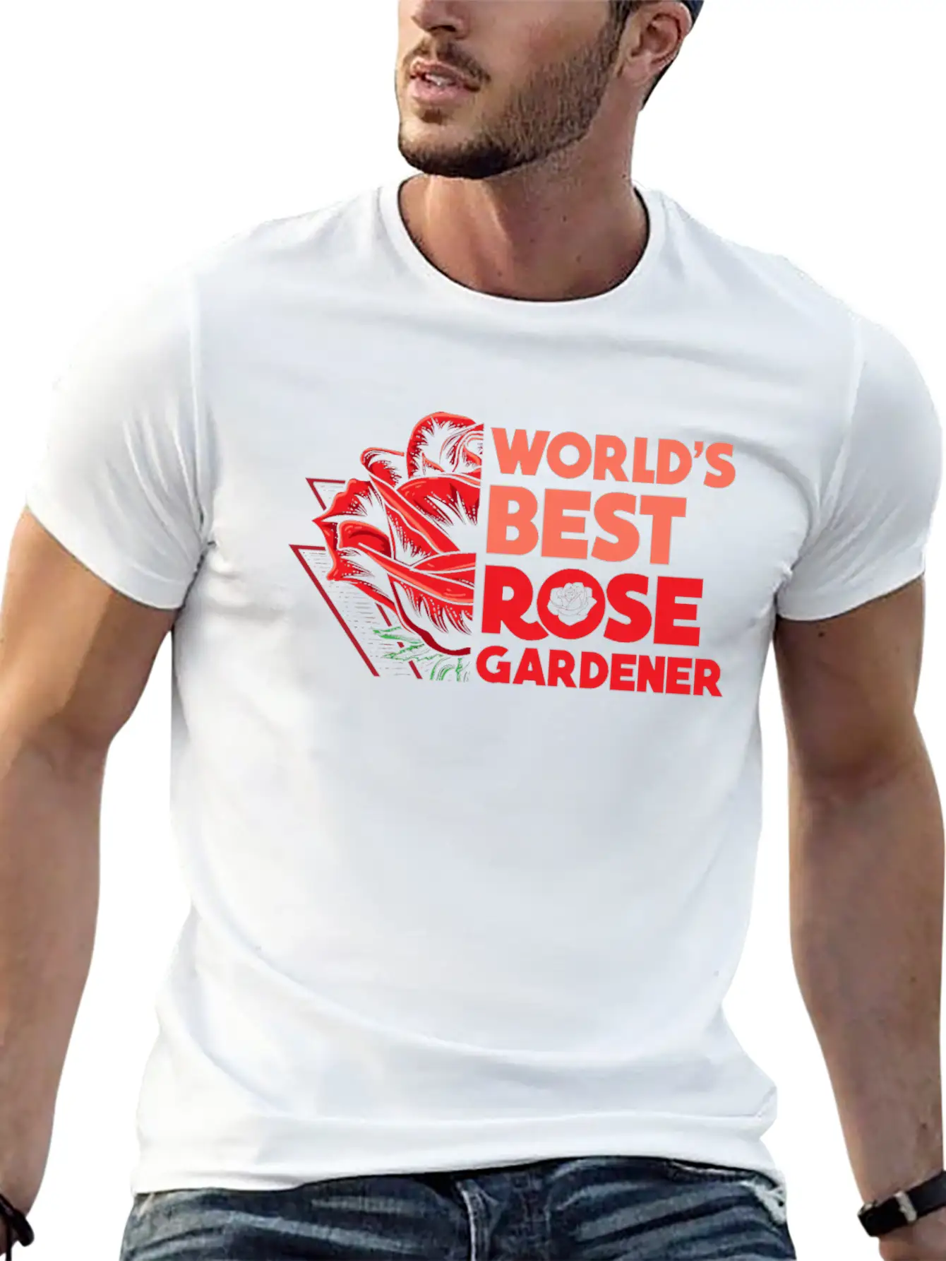 Rose Garden Roses Gardening Unisex Casual T-Shirt – Clean Design For Daily Comfort