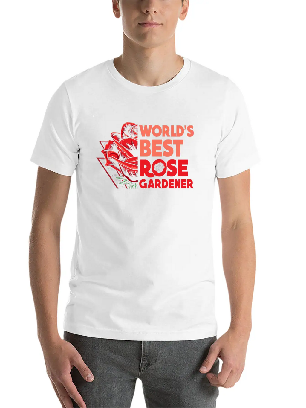 Rose Garden Roses Gardening Unisex Casual T-Shirt – Clean Design For Daily Comfort