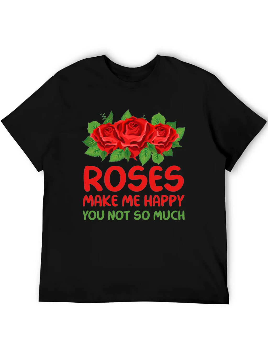 Rose Garden Roses Gardening Unisex Short Sleeve Soft Cotton T-Shirt – Casual Everyday Wear