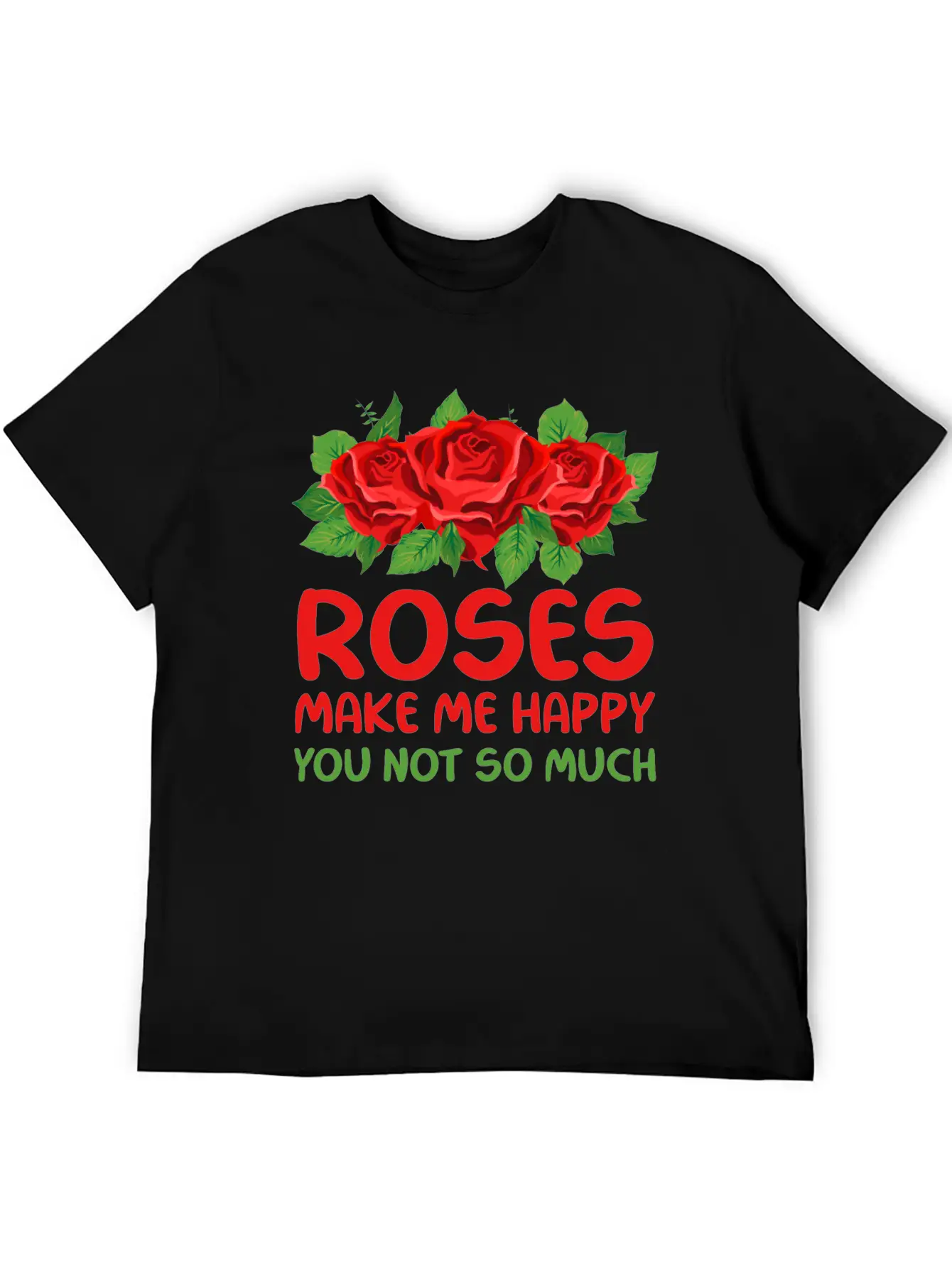Rose Garden Roses Gardening Unisex Short Sleeve Soft Cotton T-Shirt – Casual Everyday Wear
