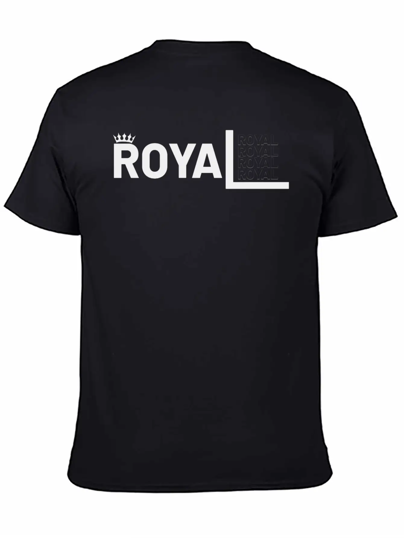 "ROYAL" Unisex Short Sleeve Soft Cotton T-Shirt – Casual Everyday Wear