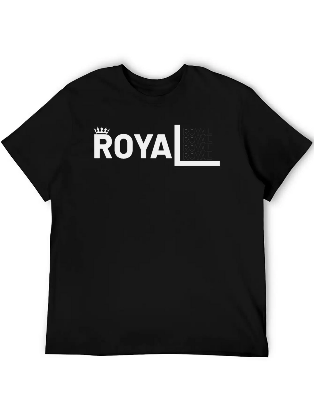 "ROYAL" Unisex Short Sleeve Soft Cotton T-Shirt – Casual Everyday Wear