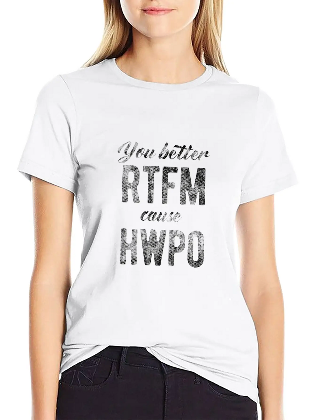 Rtfm, Read The F... Manual, Hard Work Pays Off Unisex Short Sleeve Soft Cotton T-Shirt – Casual Everyday Wear