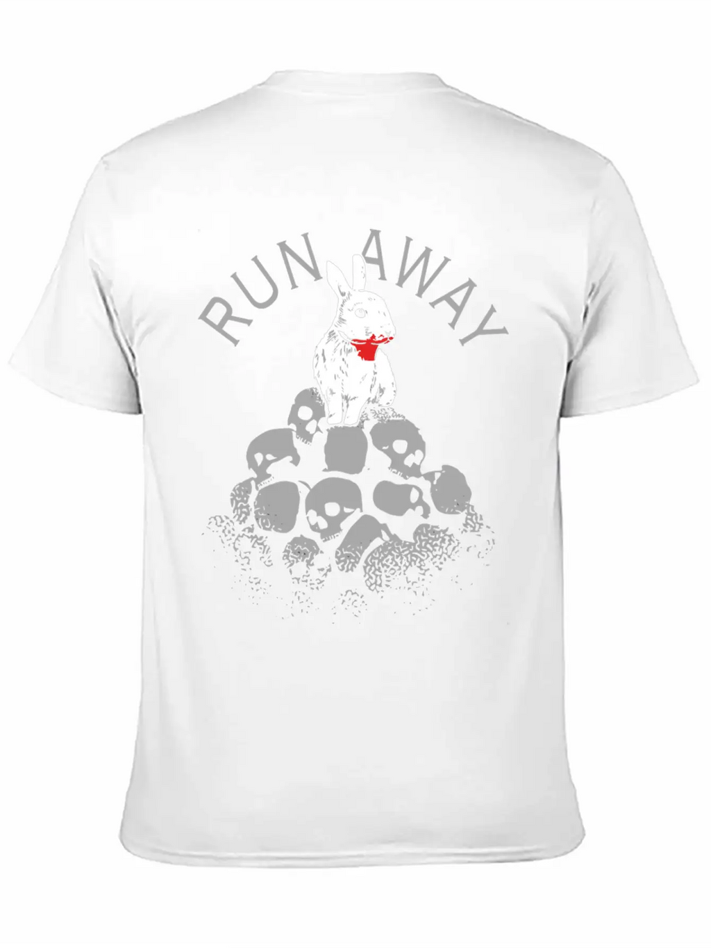 RUN AWAY Casual Graphic T-Shirt – Simple And Comfortable Daily Wear