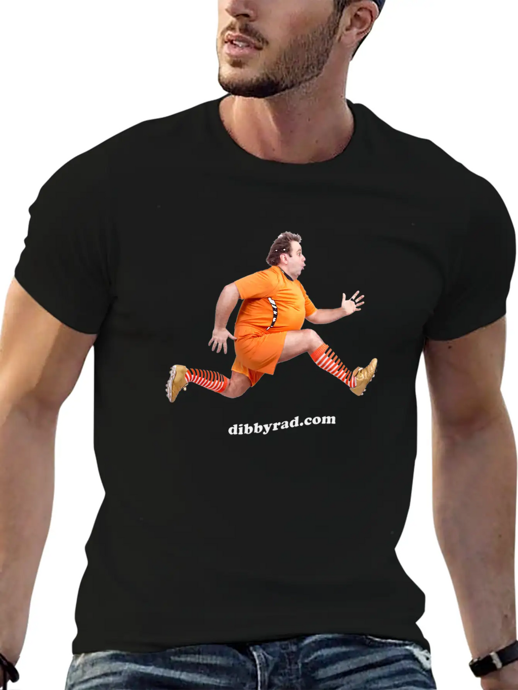 Run - Dibbyrad Unisex Casual T-Shirt – Clean Design For Daily Comfort
