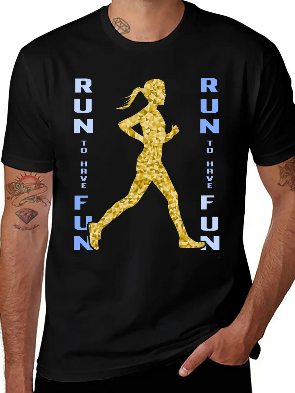 Run To Have Fun | Runners Running Gift Classic Fit Graphic Tee For Daily Comfort – Unisex Cotton Shirt