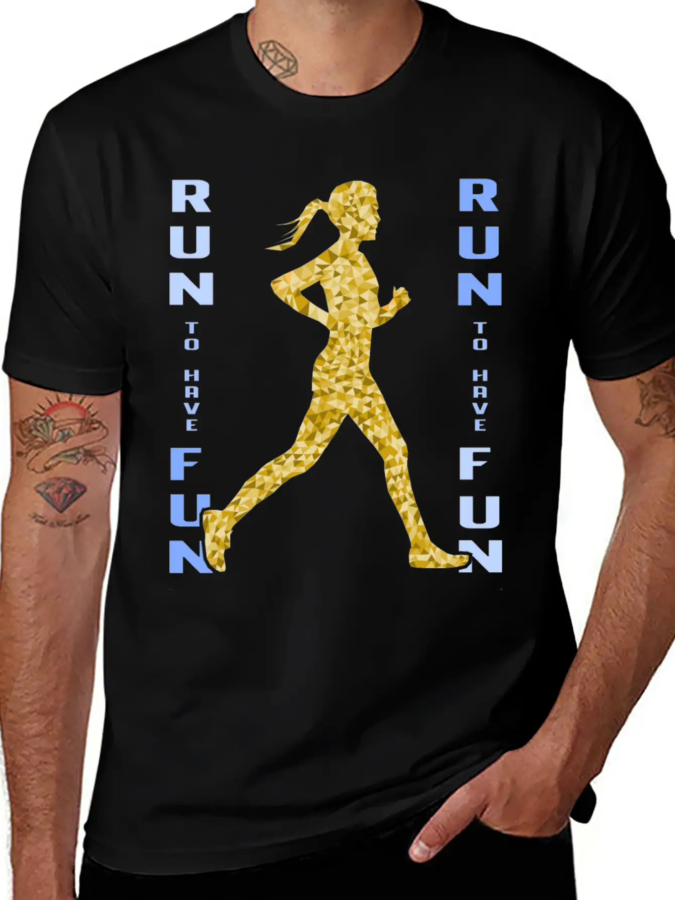 Run To Have Fun | Runners Running Gift Classic Fit Graphic Tee For Daily Comfort – Unisex Cotton Shirt