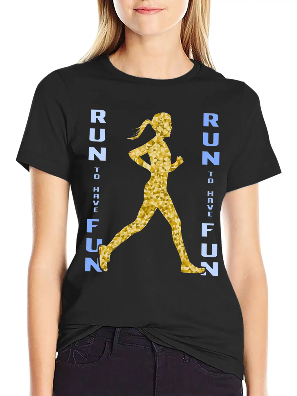 Run To Have Fun | Runners Running Gift Classic Fit Graphic Tee For Daily Comfort – Unisex Cotton Shirt